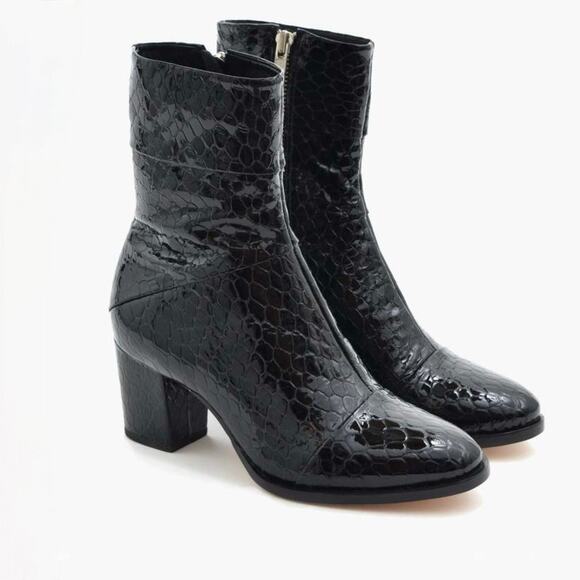 Ariana Bohling Carmen Ankle Boot - Black - Size 37 - Picture 2 of 9